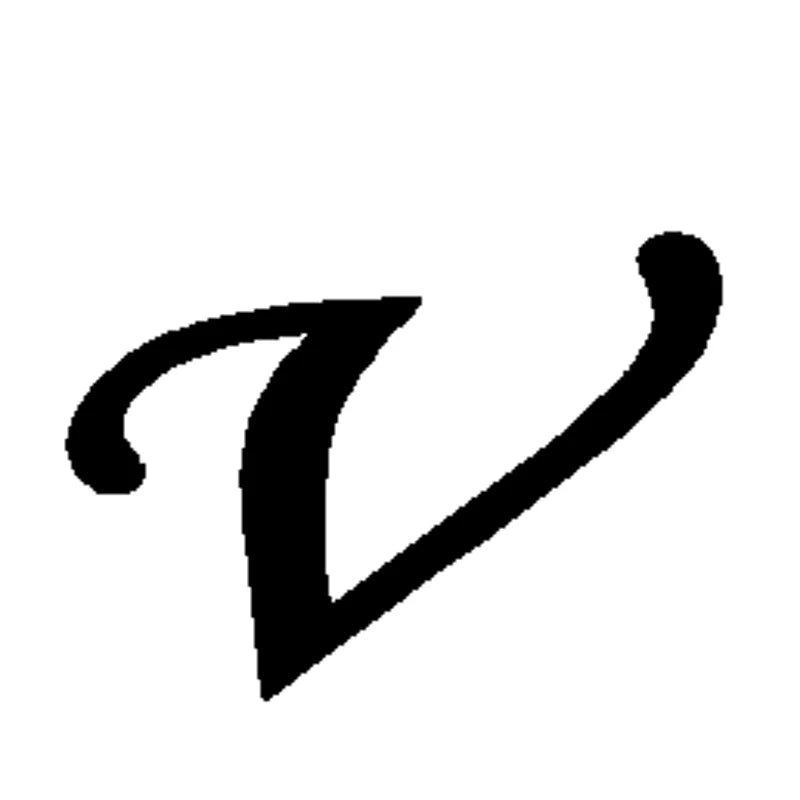 Large Letter Earring