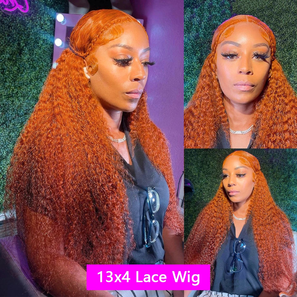 13x4 Deep Wave Orange Ginger