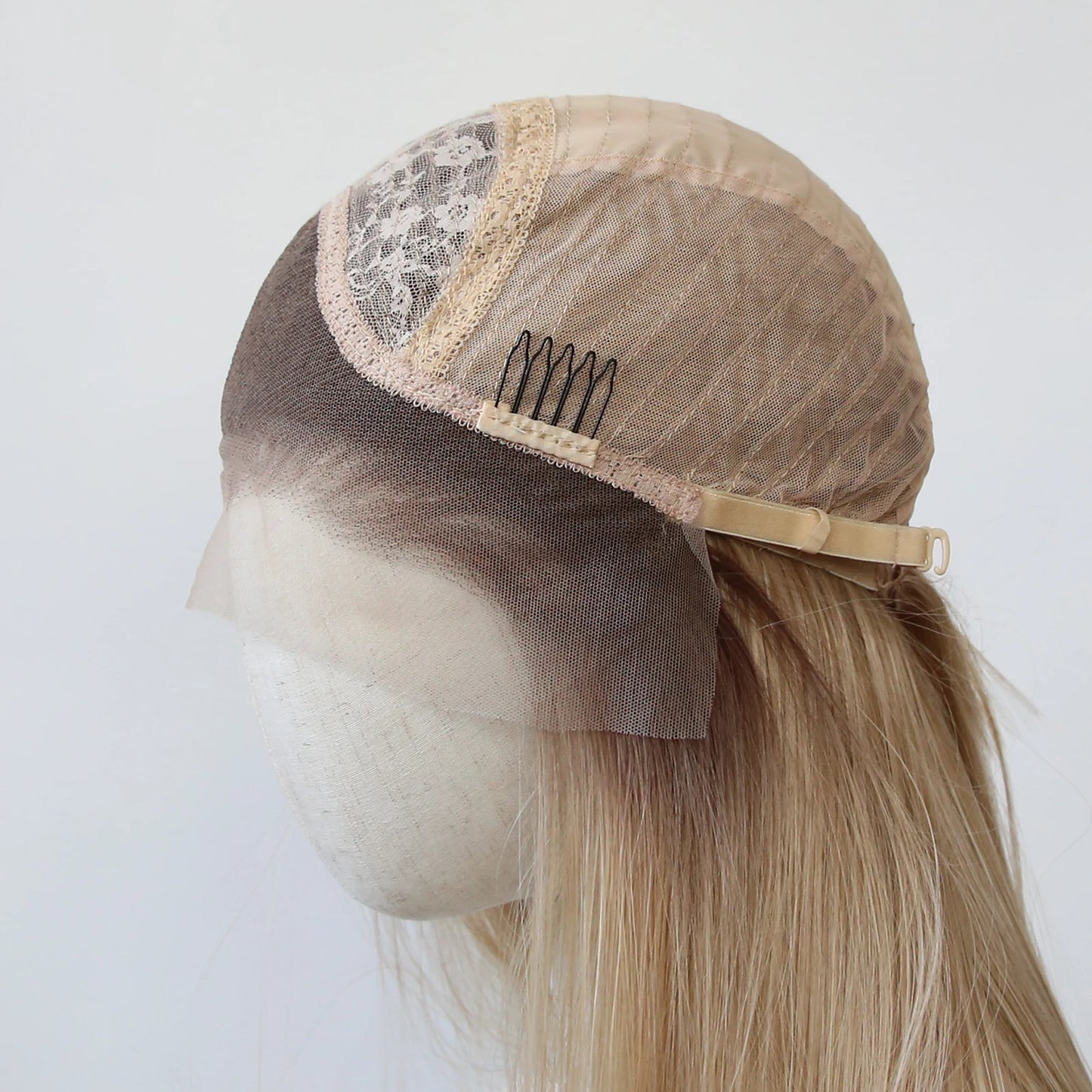 Ombre Honey Blonde Wig Synthetic