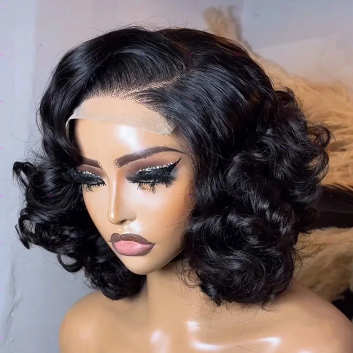 Ombre Blonde Short Wig