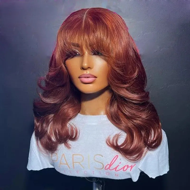 Ginger Wigs Body Wave Lace Frontal Wig