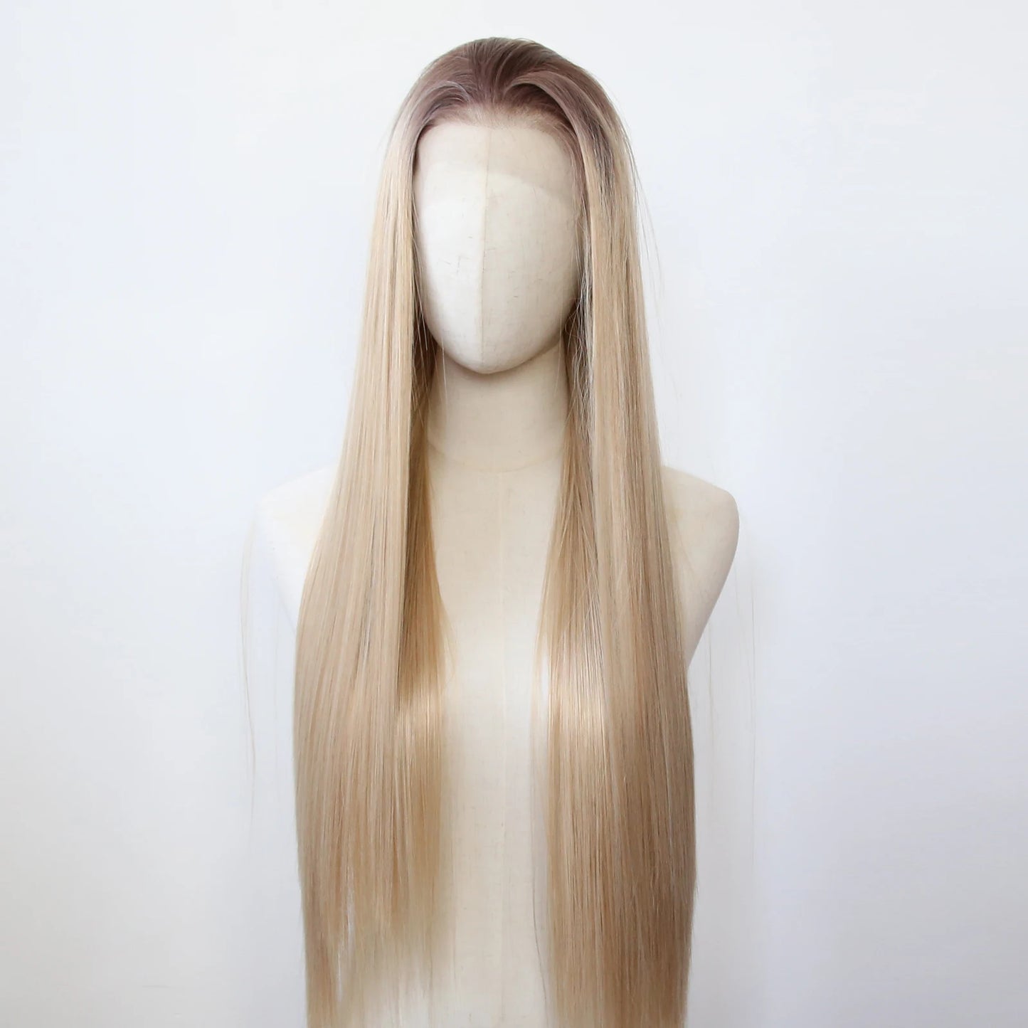 Ombre Honey Blonde Wig Synthetic