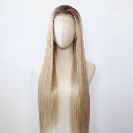Ombre Honey Blonde Wig Synthetic