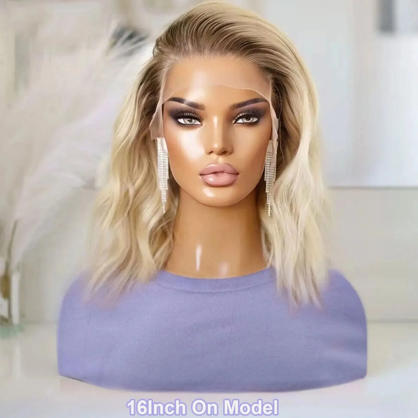 Ombre Blonde Short Wig