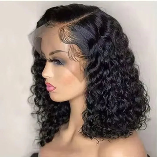 Short Bob Blunt Cut Deep Wave