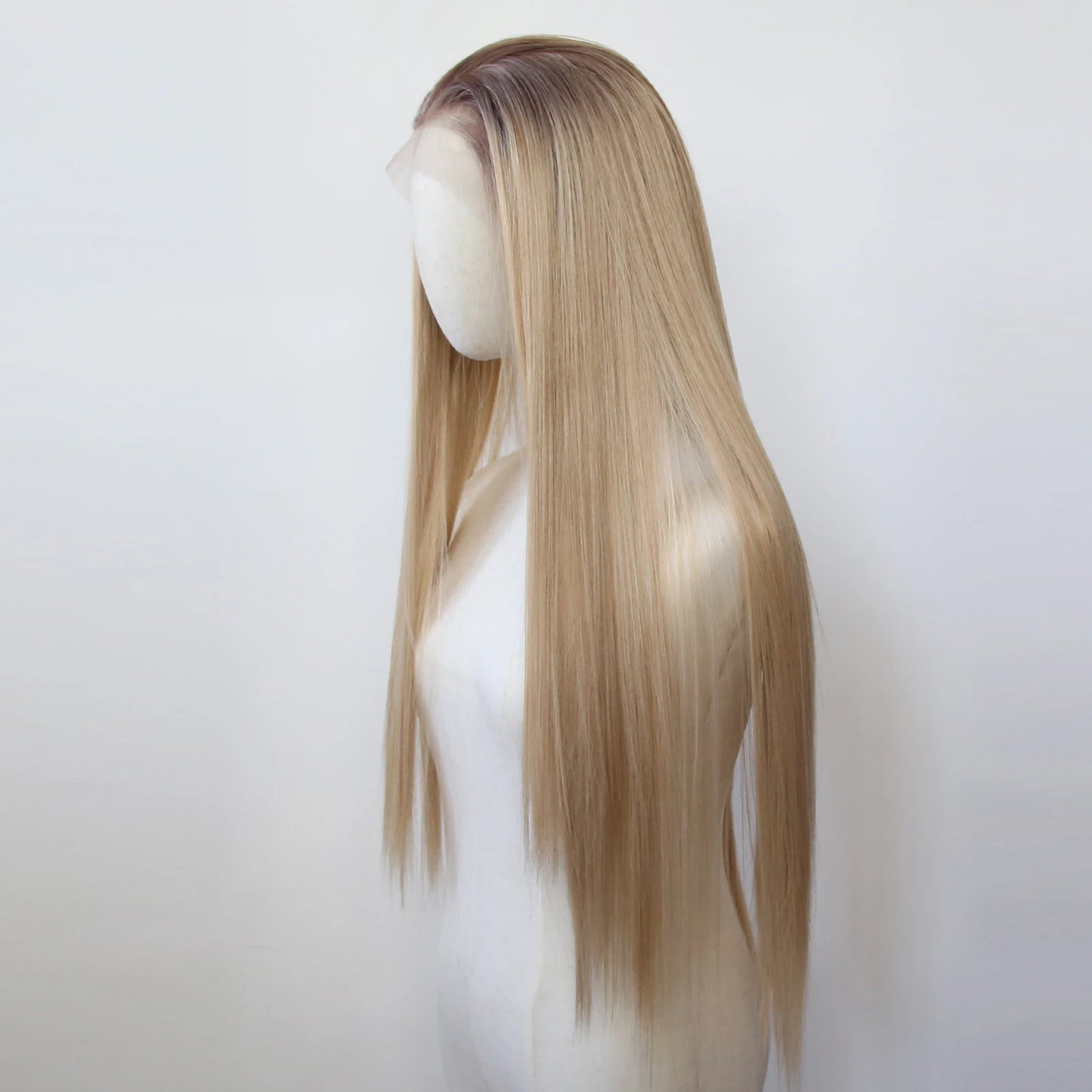 Ombre Honey Blonde Wig Synthetic