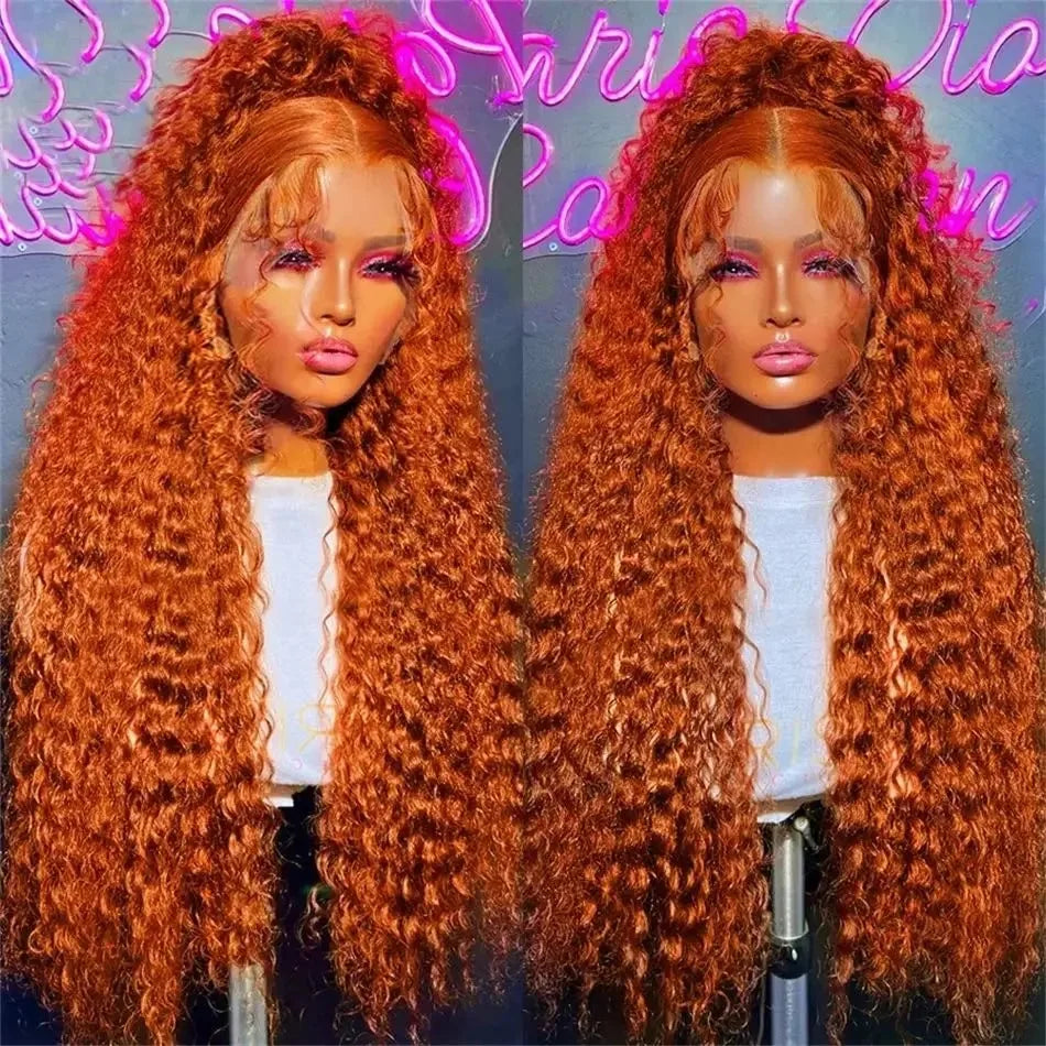 Orange Ginger Honey Blonde Wig's